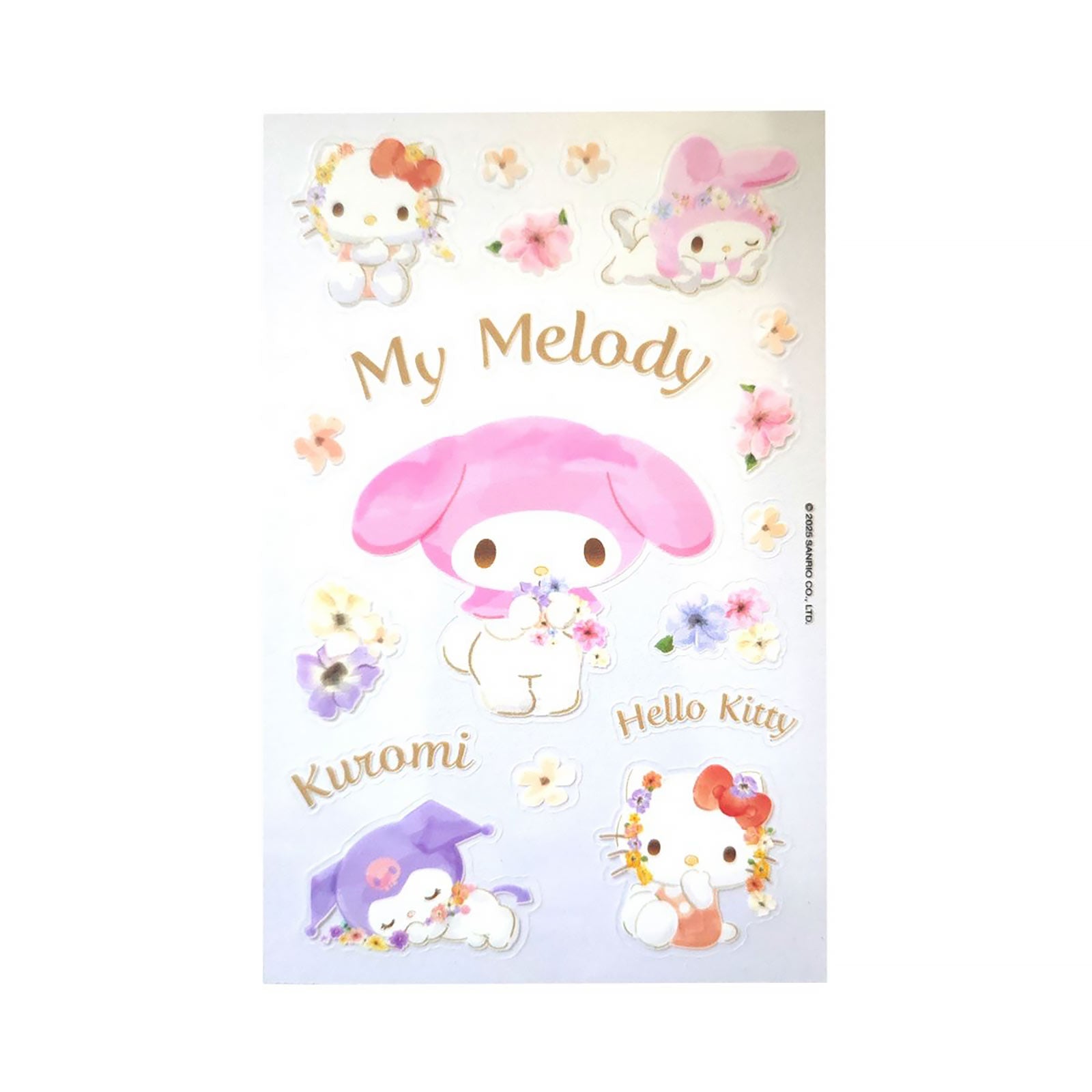 Image produit Hello Kitty & Friends Set d’autocollants Pastel Vivid