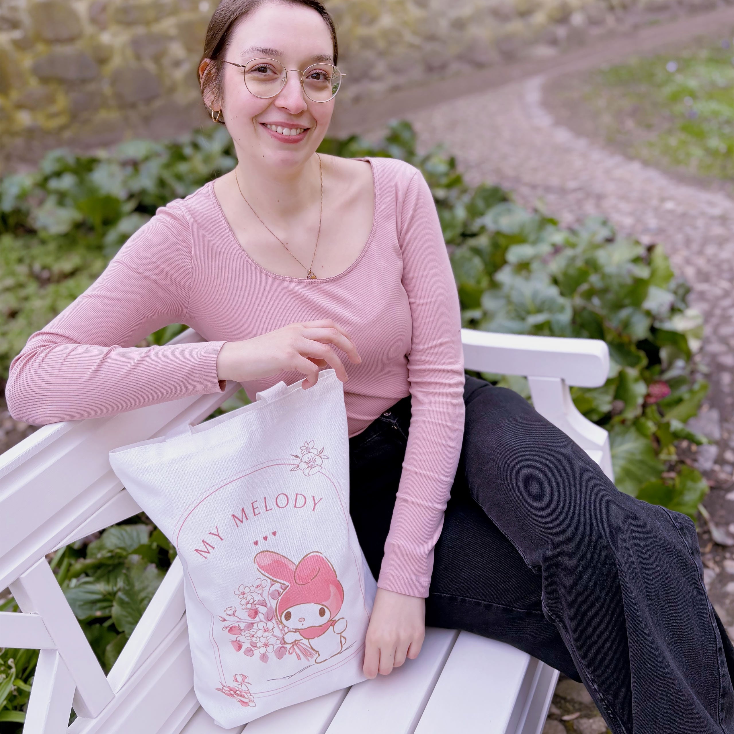 Image produit Hello Kitty - My Melody Floral Garden Tote bag