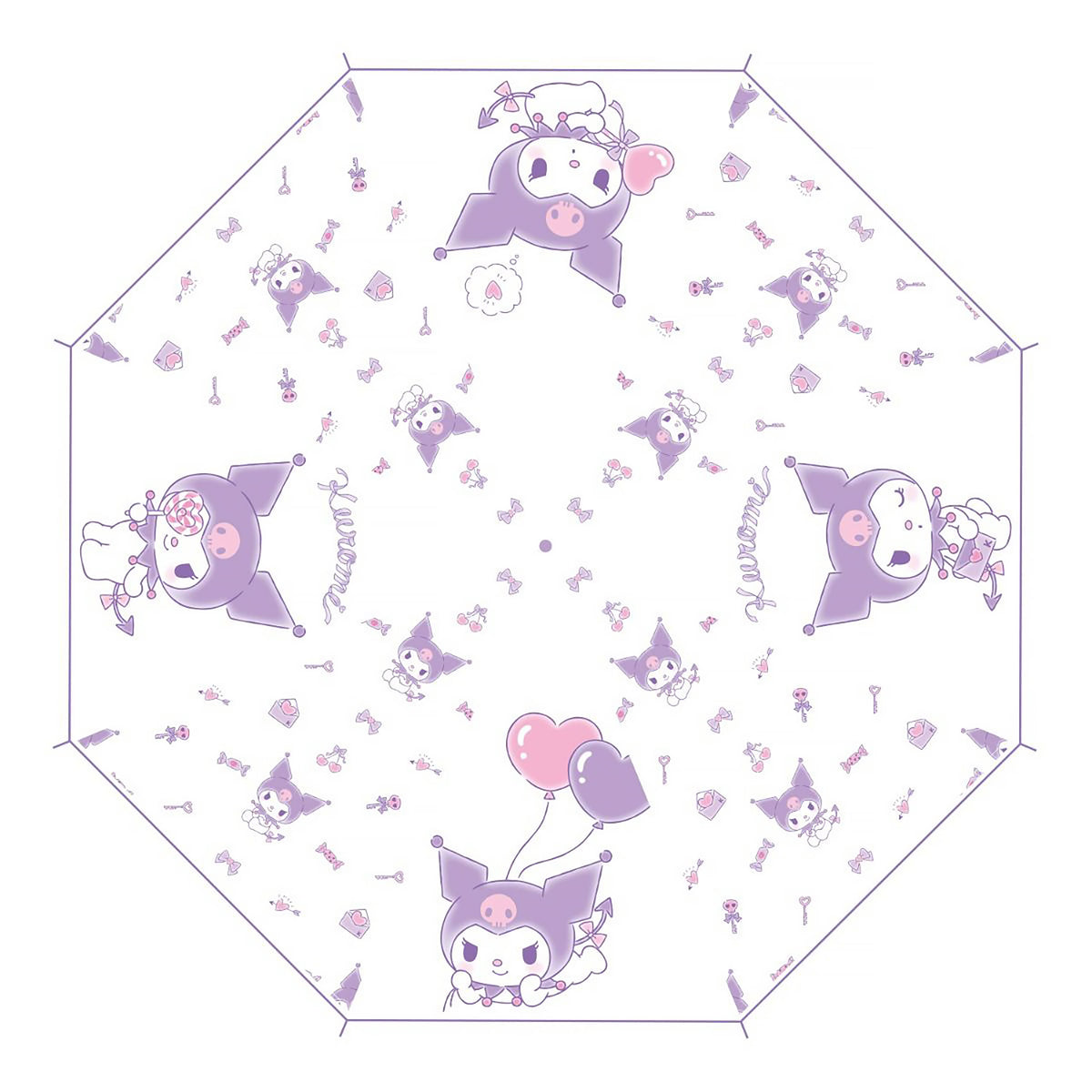 Image produit Hello Kitty - Parapluie Kuromi Kawaii