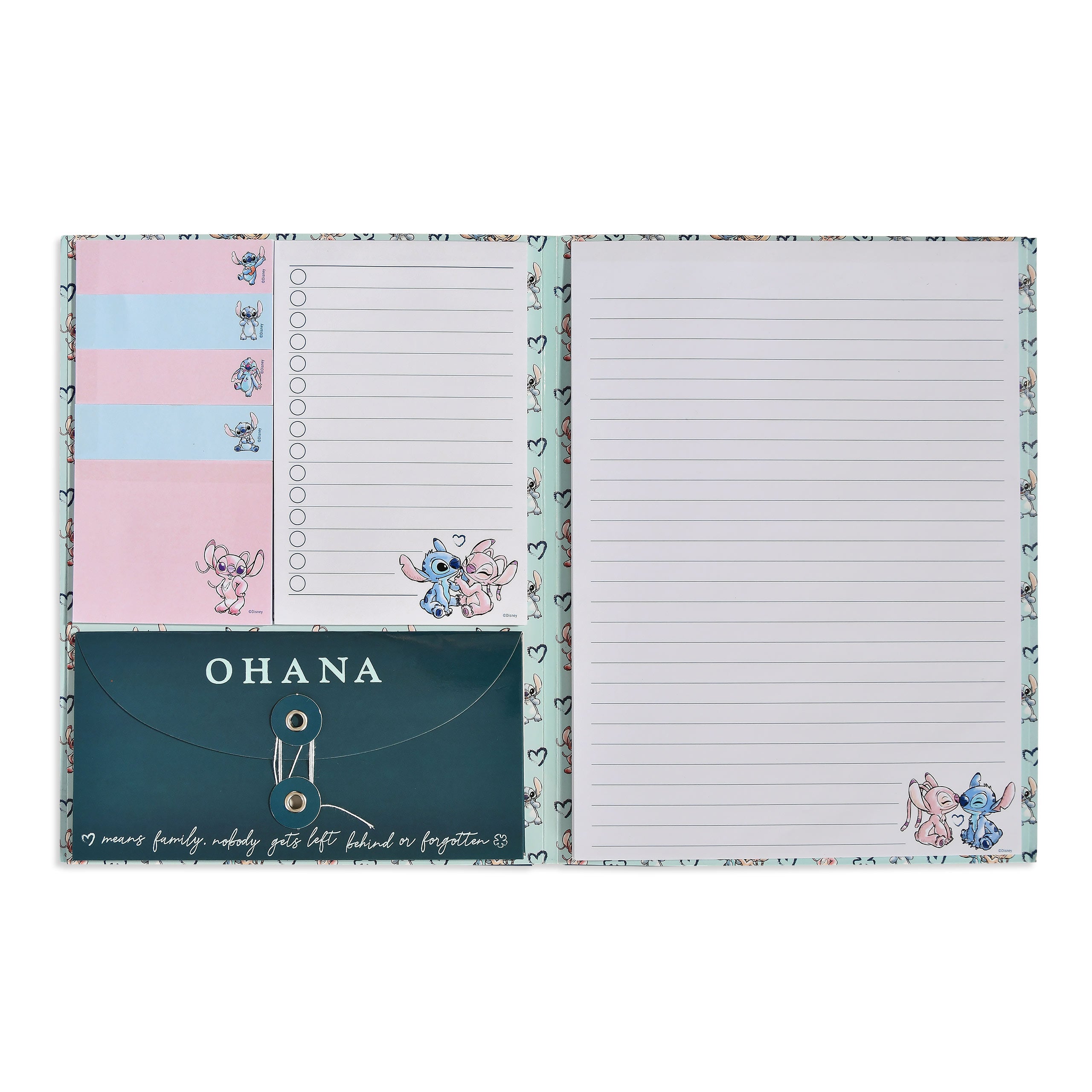 Image produit Stitch carnet de notes adhésives - Lilo & Stitch