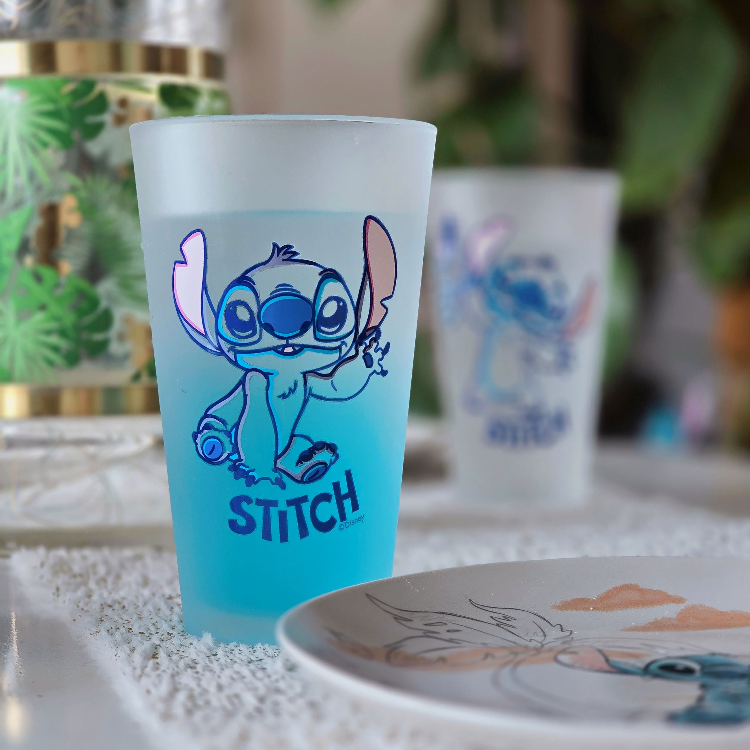 Image produit Stitch Aloha set de 2 verres - Lilo & Stitch