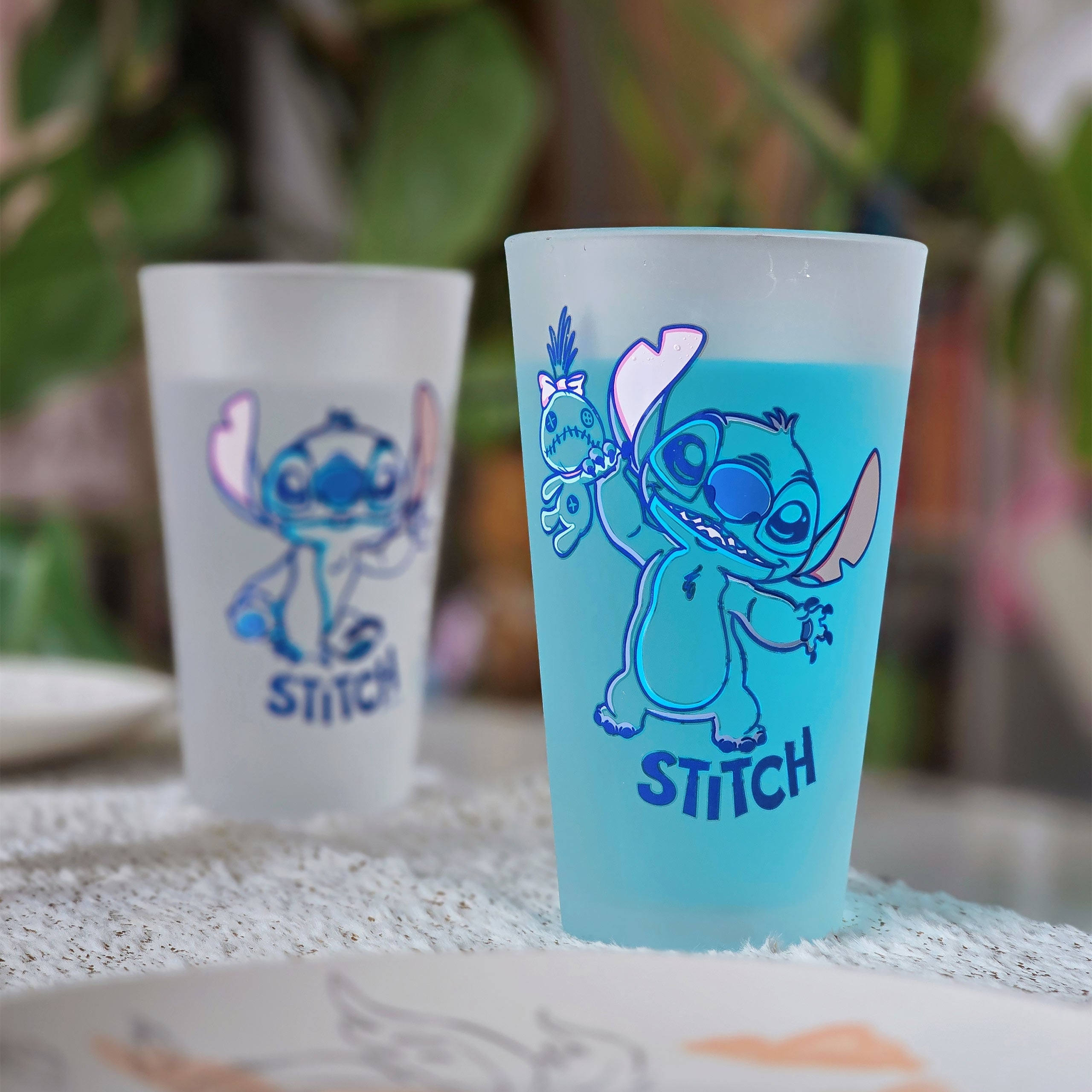 Image produit Stitch Aloha set de 2 verres - Lilo & Stitch