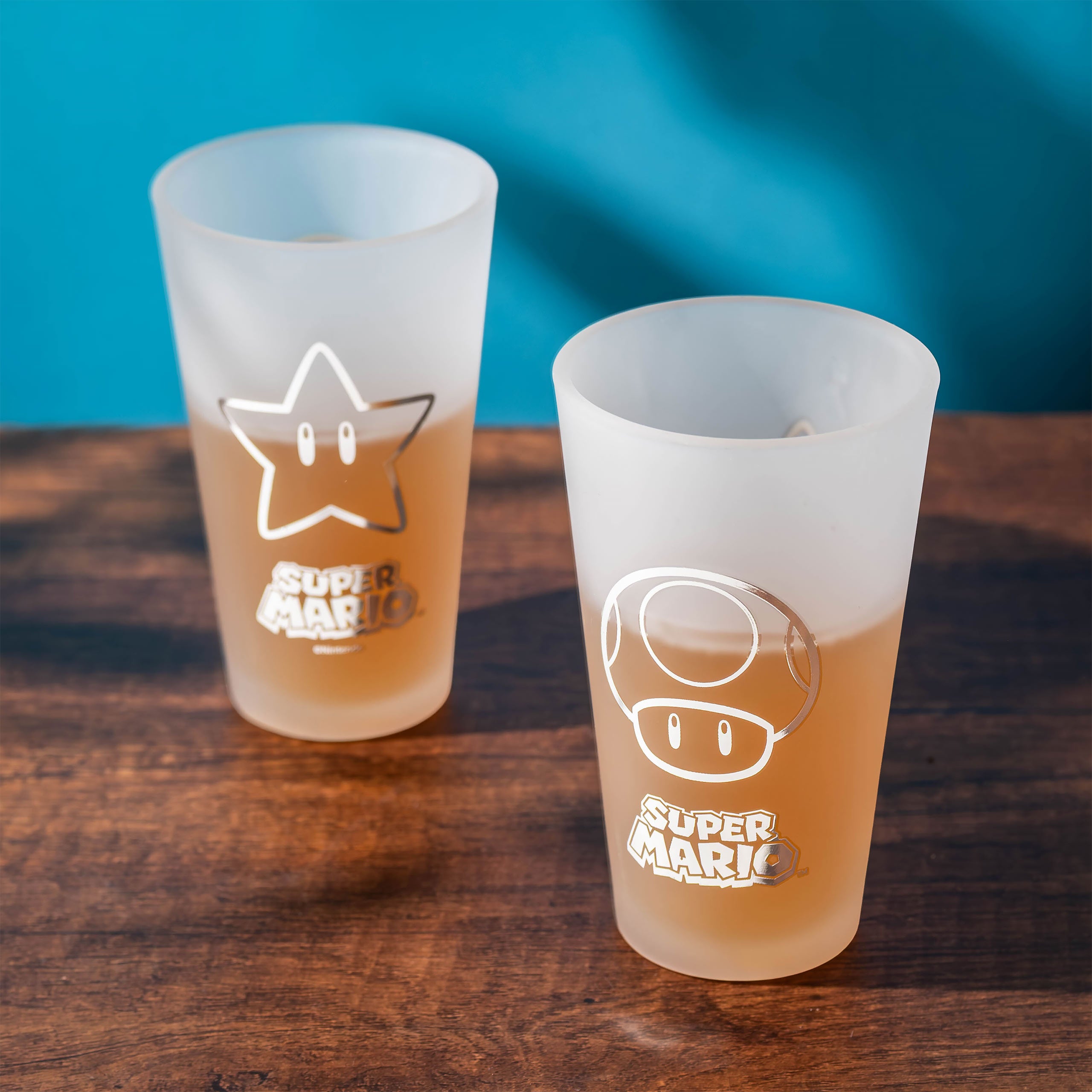Image produit Super Mario - Set de 2 verres Icons