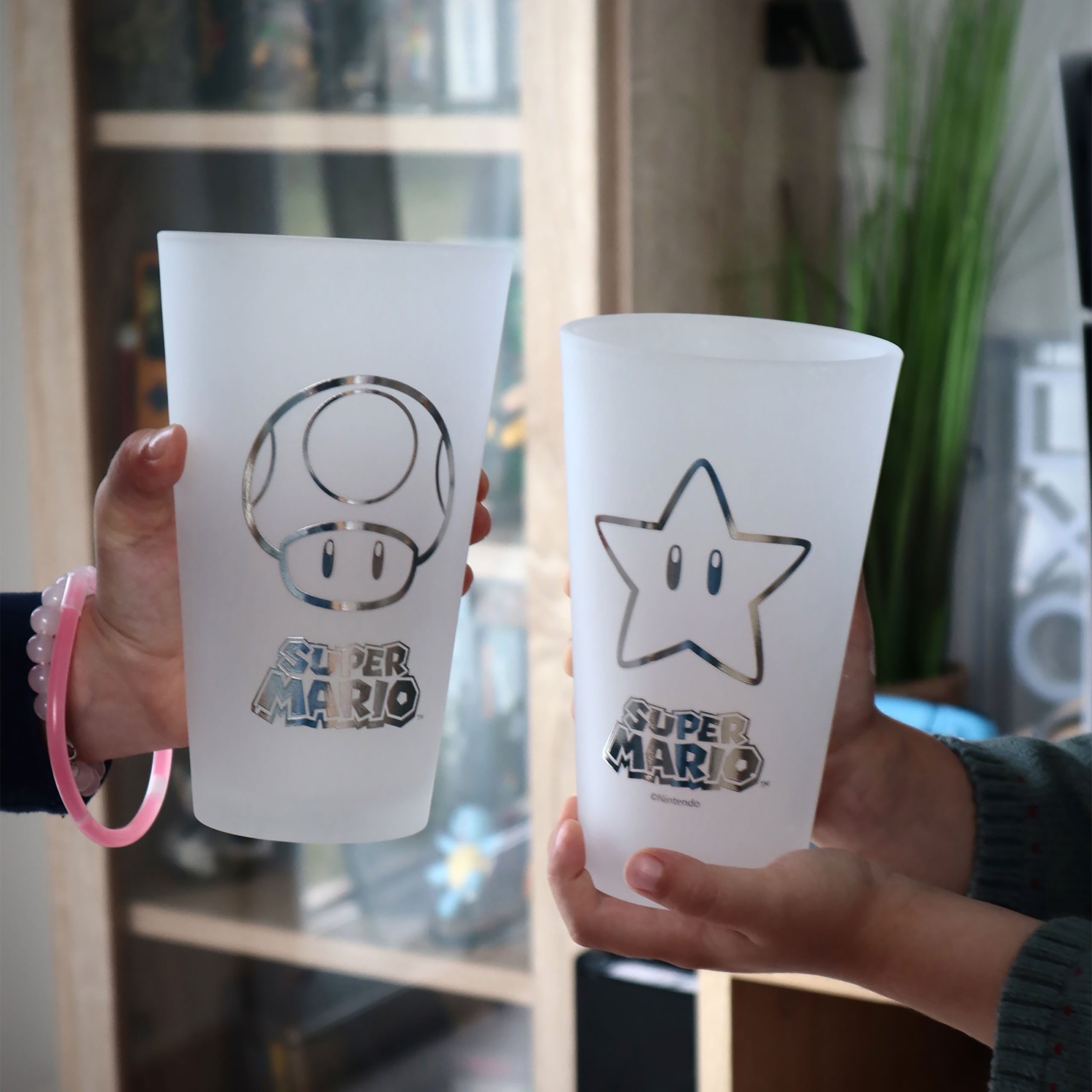 Image produit Super Mario - Set de 2 verres Icons