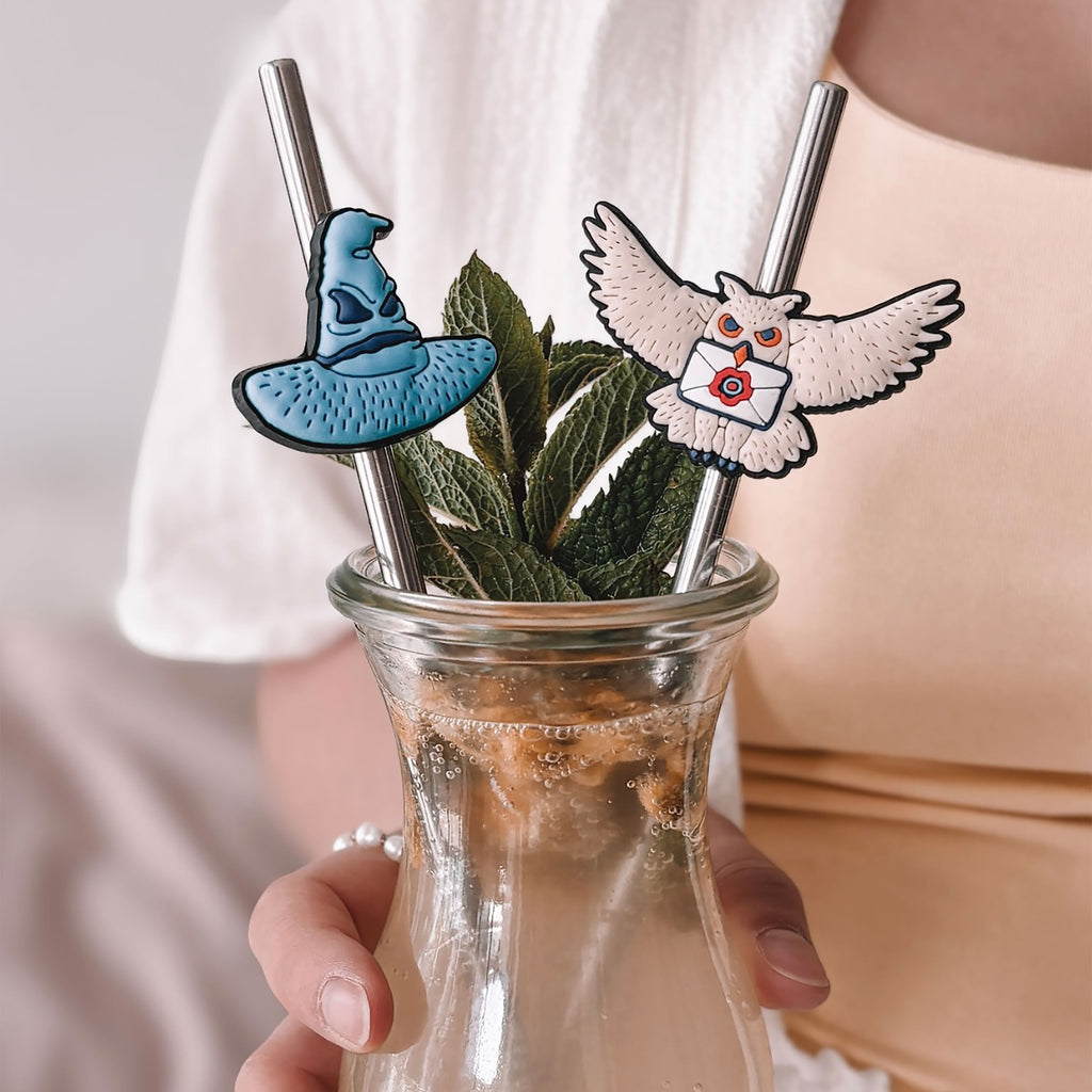 Image produit Harry Potter - Pailles Choixpeau et Hedwige Set de 2