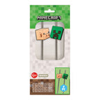Image produit Minecraft - Pailles Creeper et Pig lot de 2