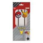 Image produit Pokémon – Pailles Pikachu et Poké Ball Set de 2