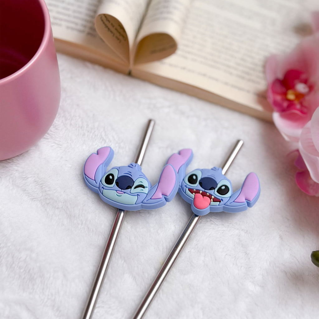 Image produit Pailles Stitch Aloha set de 2 - Lilo & Stitch
