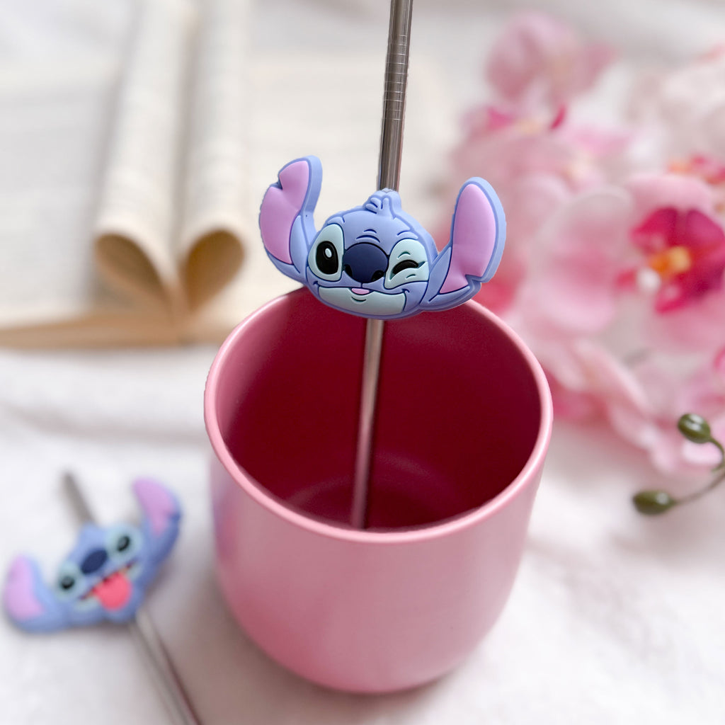 Image produit Pailles Stitch Aloha set de 2 - Lilo & Stitch
