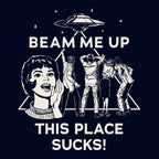 Image produit Stranger Things - T-shirt Beam Me Up