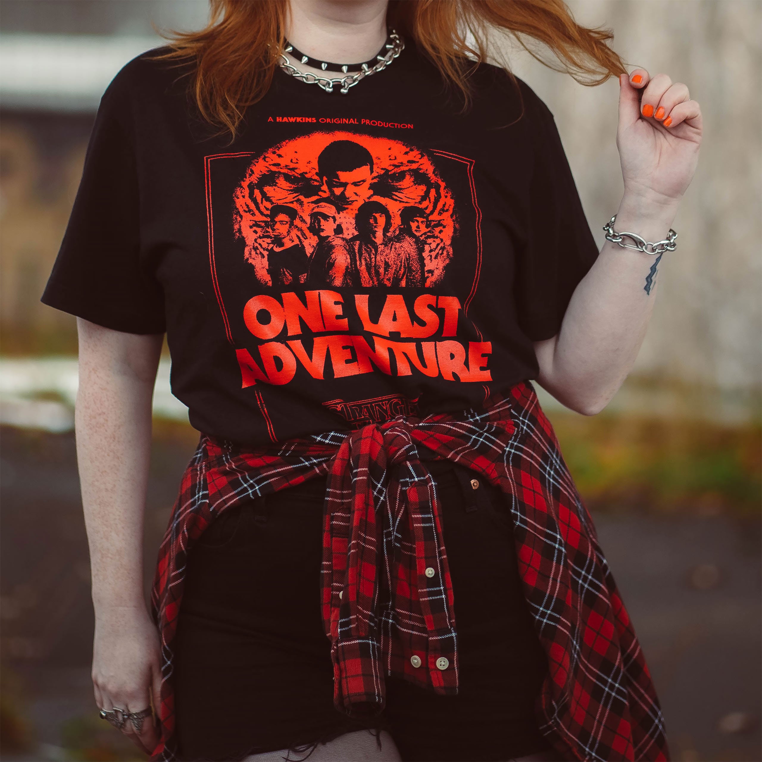 Image produit Stranger Things - One Last Adventure T-shirt