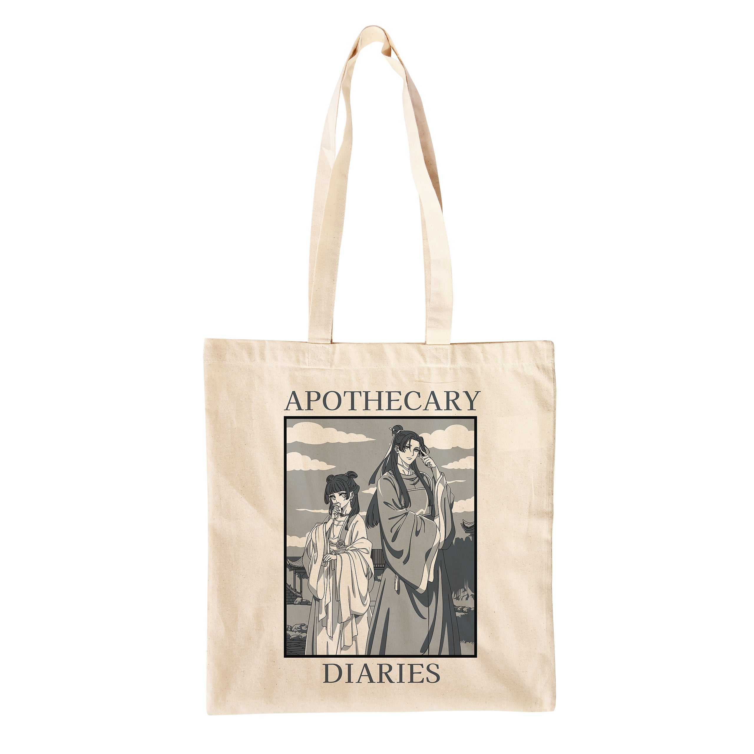 Image produit Tote bag Maomao et Jinshi pour les fans des Carnets de l'Apothicaire