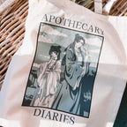 Image produit Tote bag Maomao et Jinshi pour les fans des Carnets de l'Apothicaire