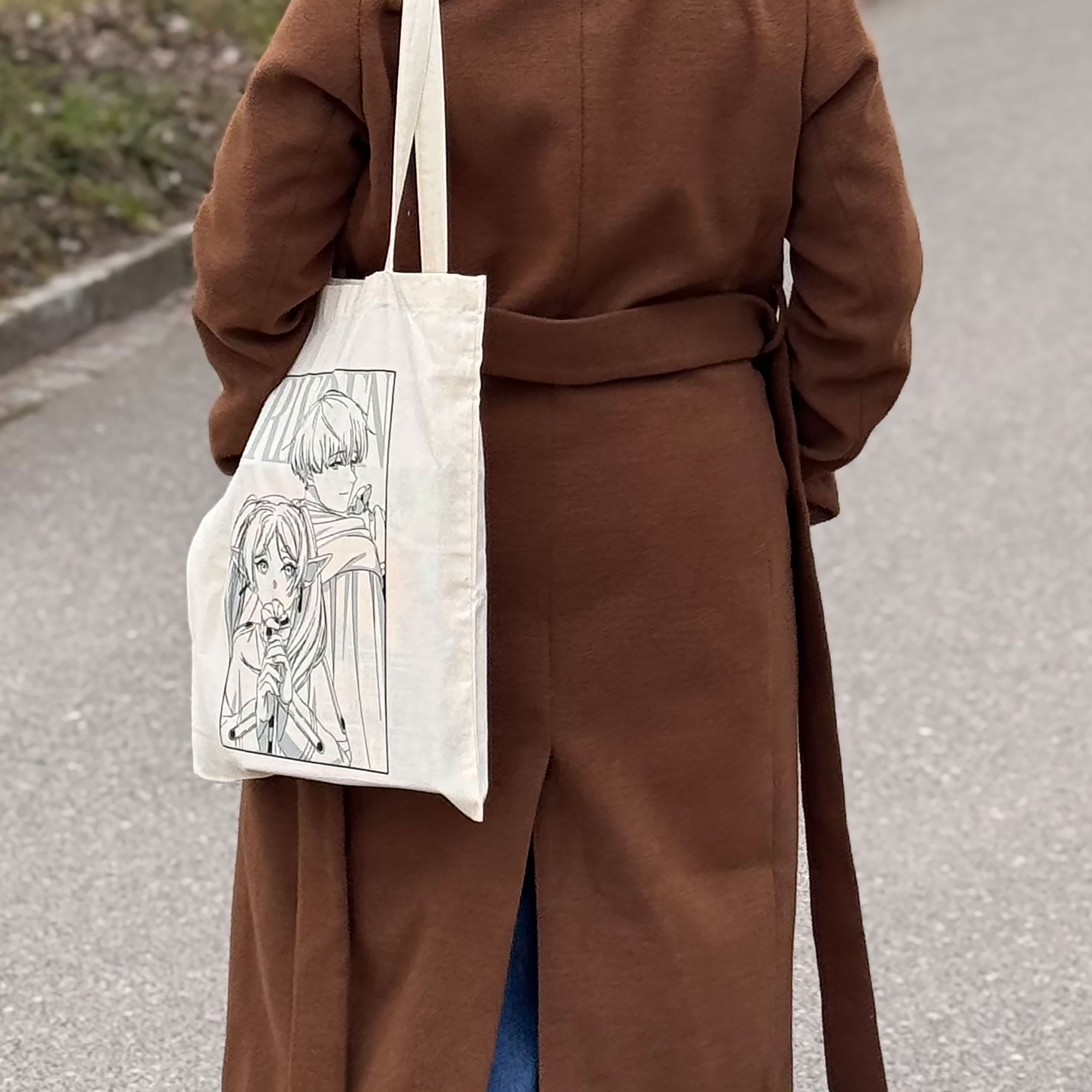 Image produit Tote bag pour les fans de Frieren et Himmel