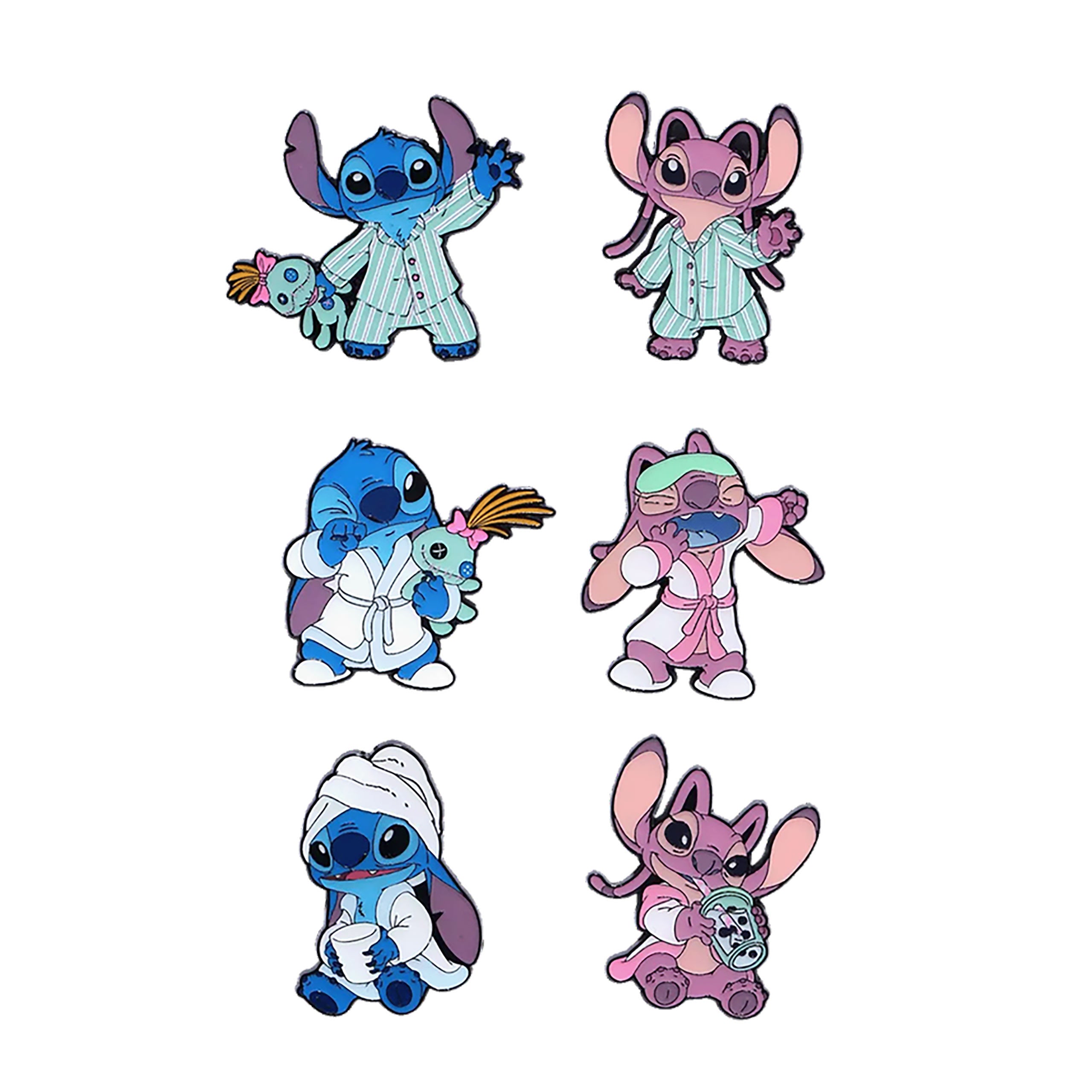 Image produit Lilo & Stitch - Pin mystère Angel et Stitch