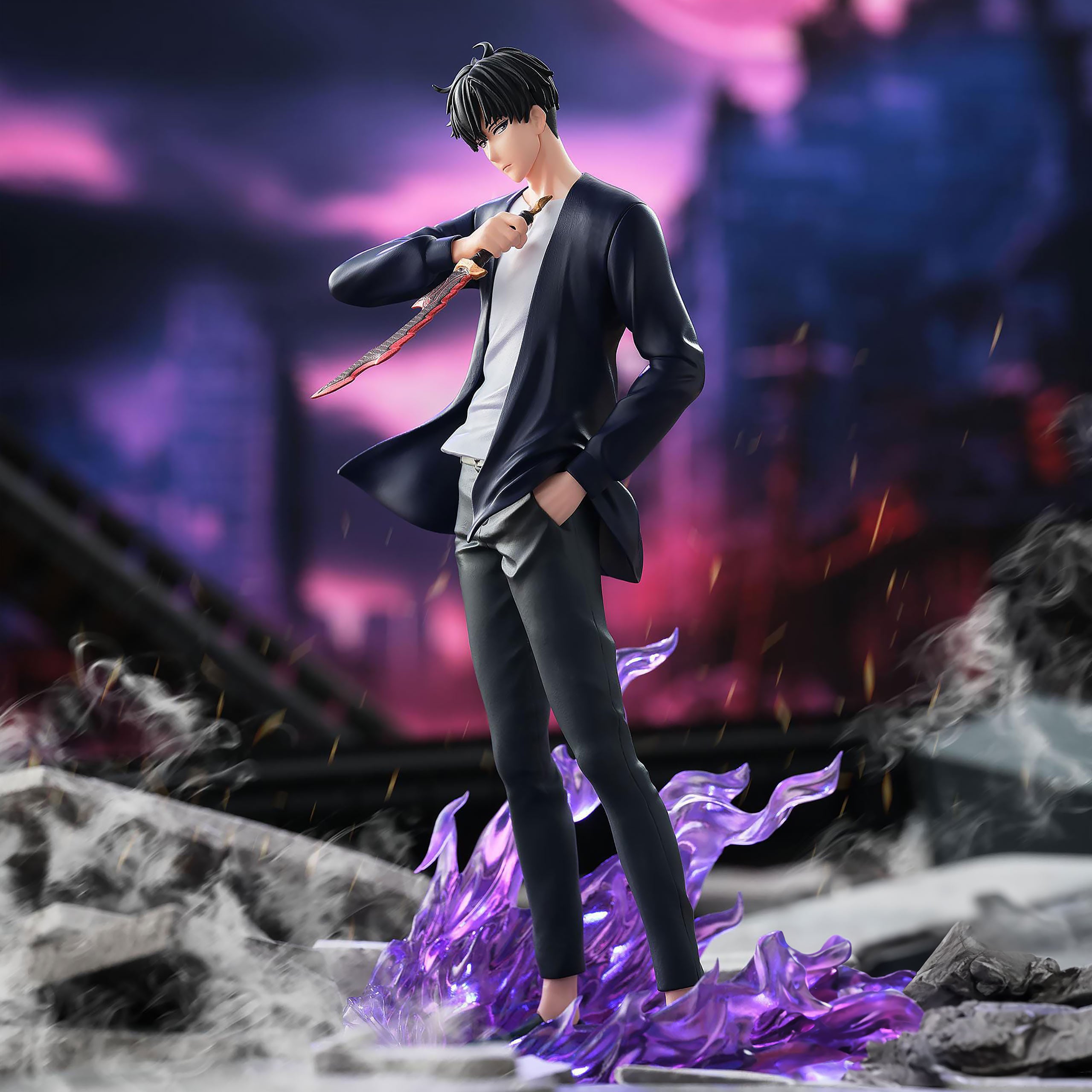 Image produit Solo Leveling - Figurine Sung Jinwoo Xross Link