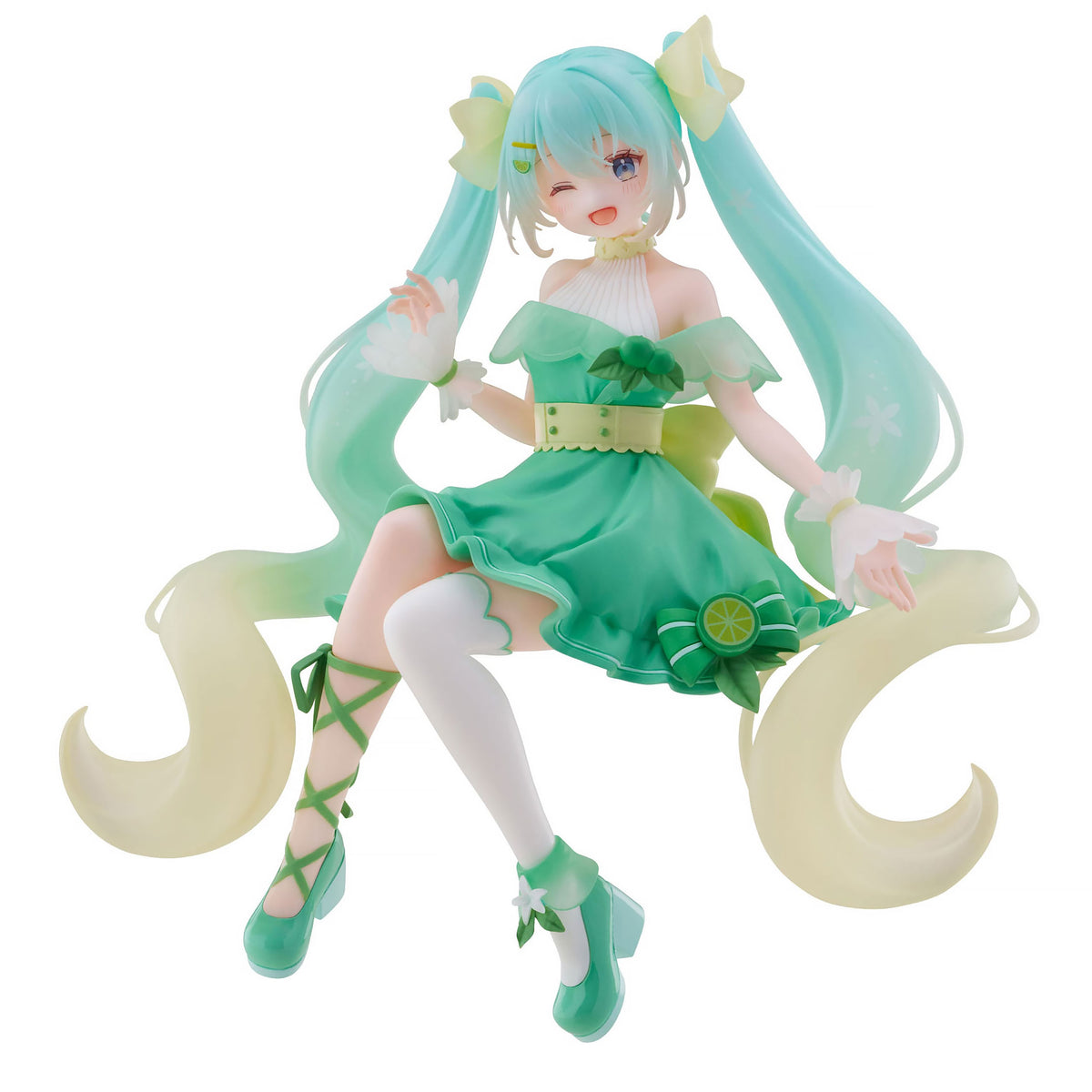 Image produit Figurine Miku Lime Noodle Stopper - Hatsune Miku