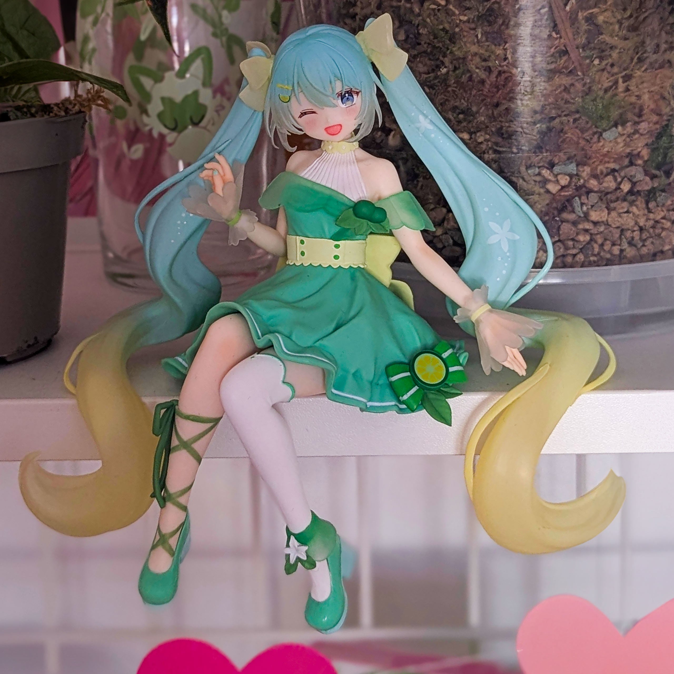 Image produit Figurine Miku Lime Noodle Stopper - Hatsune Miku