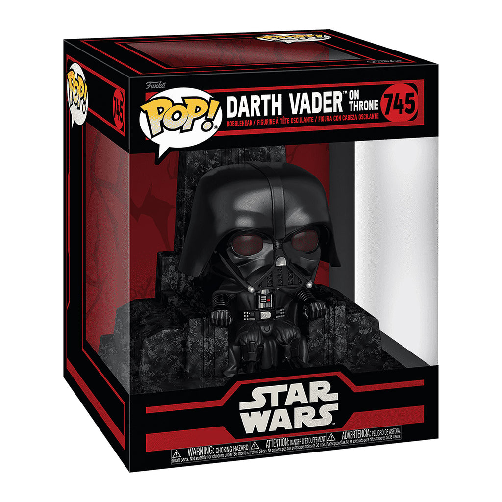 Image produit Star Wars - Figurine Funko Pop Deluxe Dark Vador sur son trône