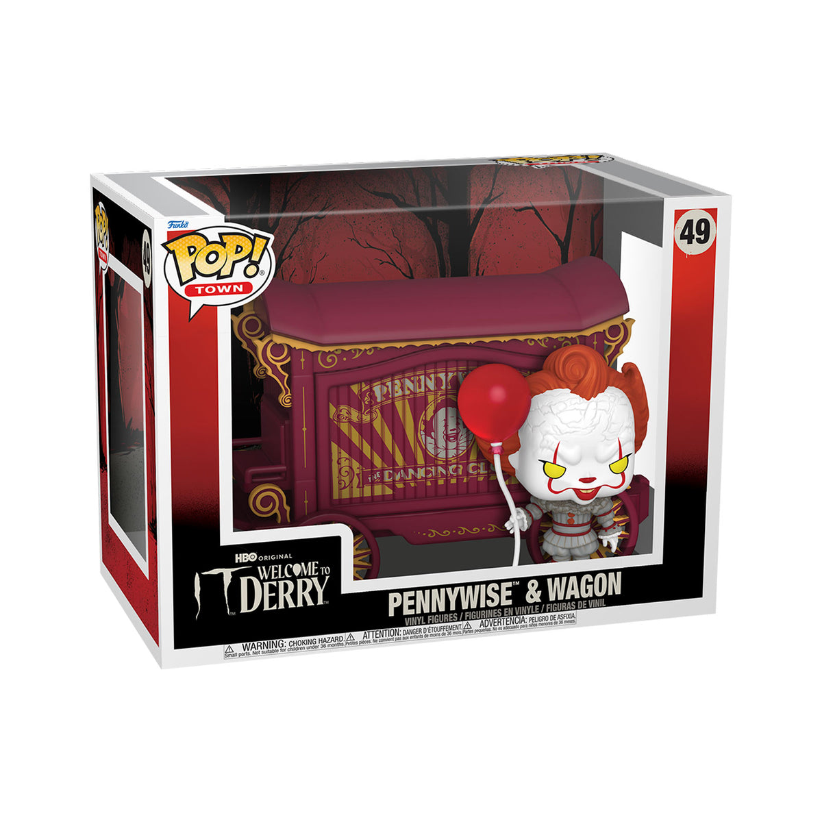 Image produit Stephen King Ça - Pennywise avec wagon Figurine Funko Pop!