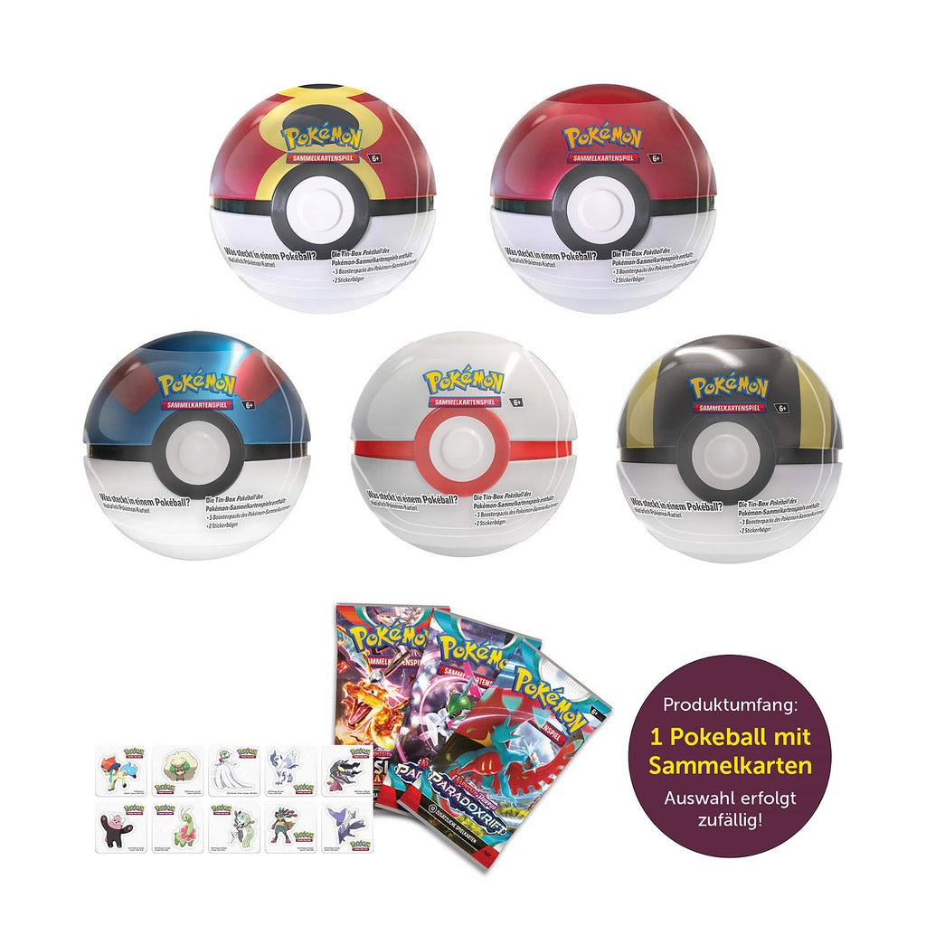 Image produit Pokémon - Mystery Poké Ball Cards Tin Box Automne 2025