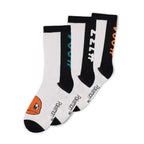 Image produit Chrysacier, Ectoplasma et Évoli Lot de 3 paires de chaussettes - Pokémon