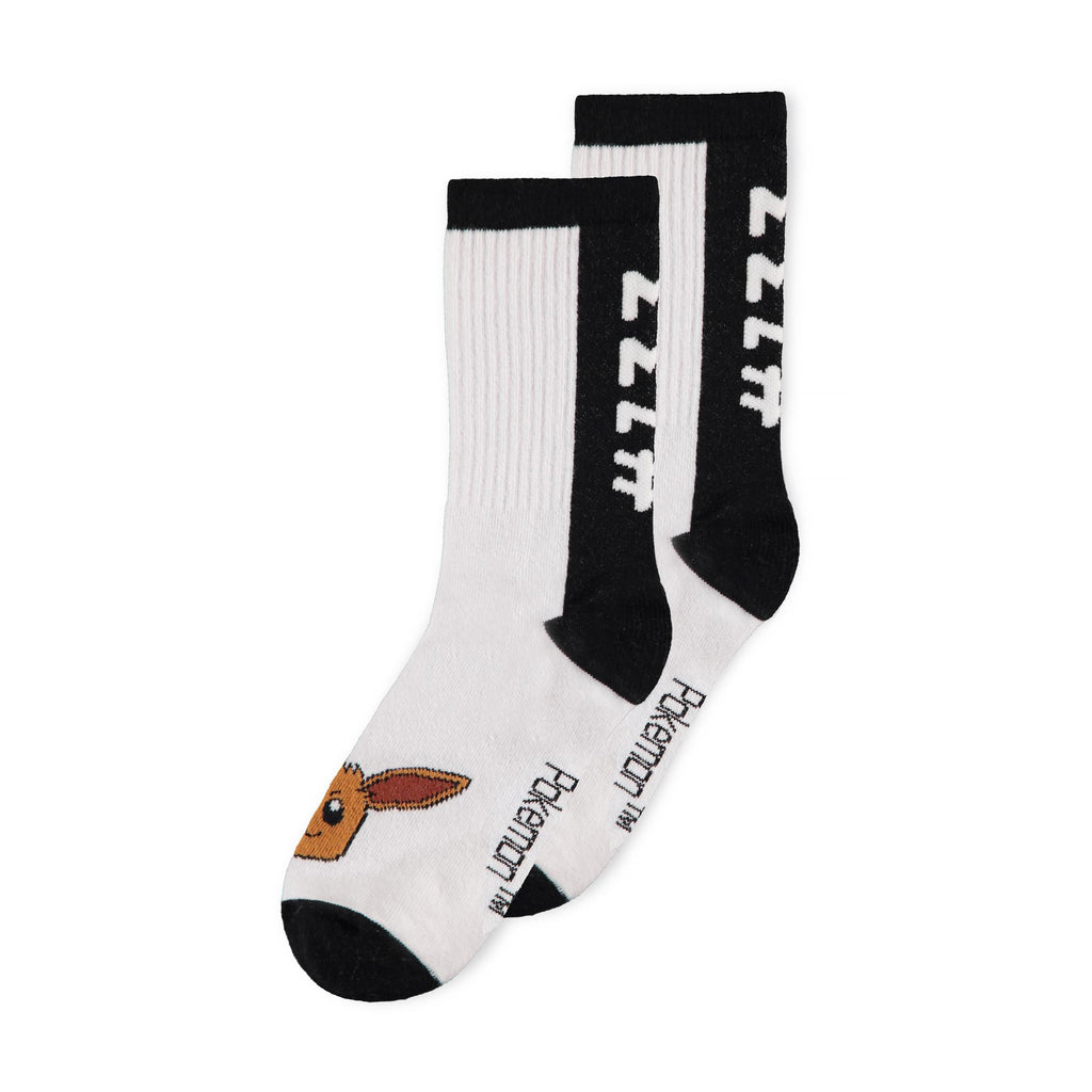 Image produit Chrysacier, Ectoplasma et Évoli Lot de 3 paires de chaussettes - Pokémon