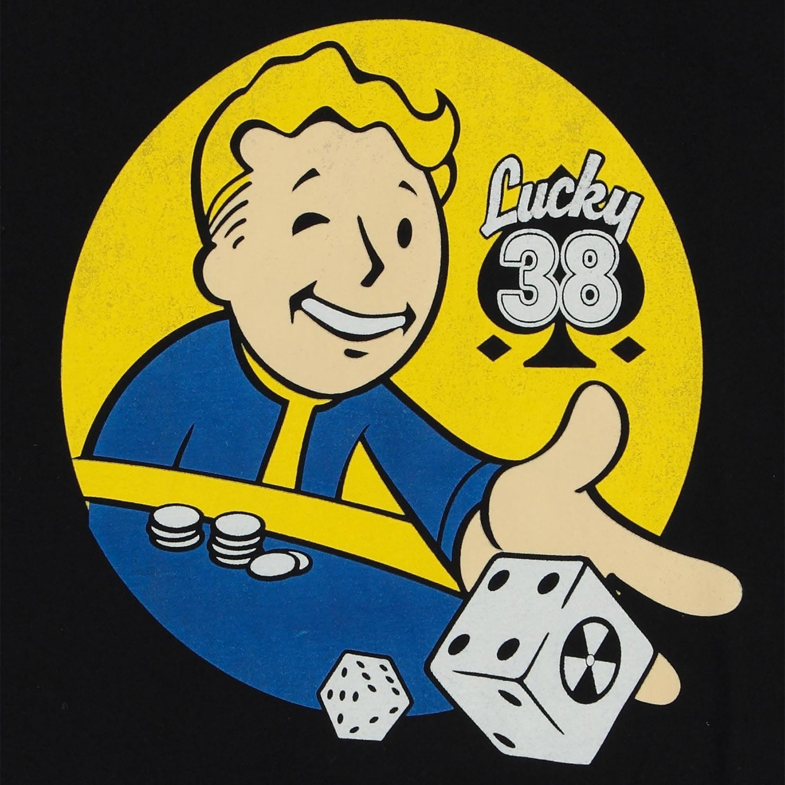 Image produit Fallout - T-shirt Lucky 38 Dice