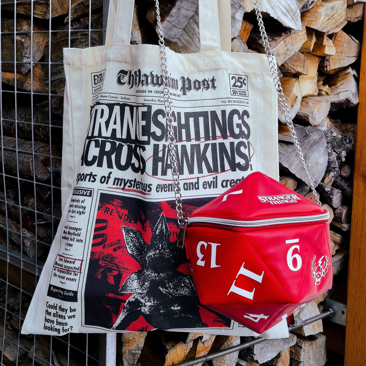 Product image Stranger Things - Strange Sightings Tote Bag