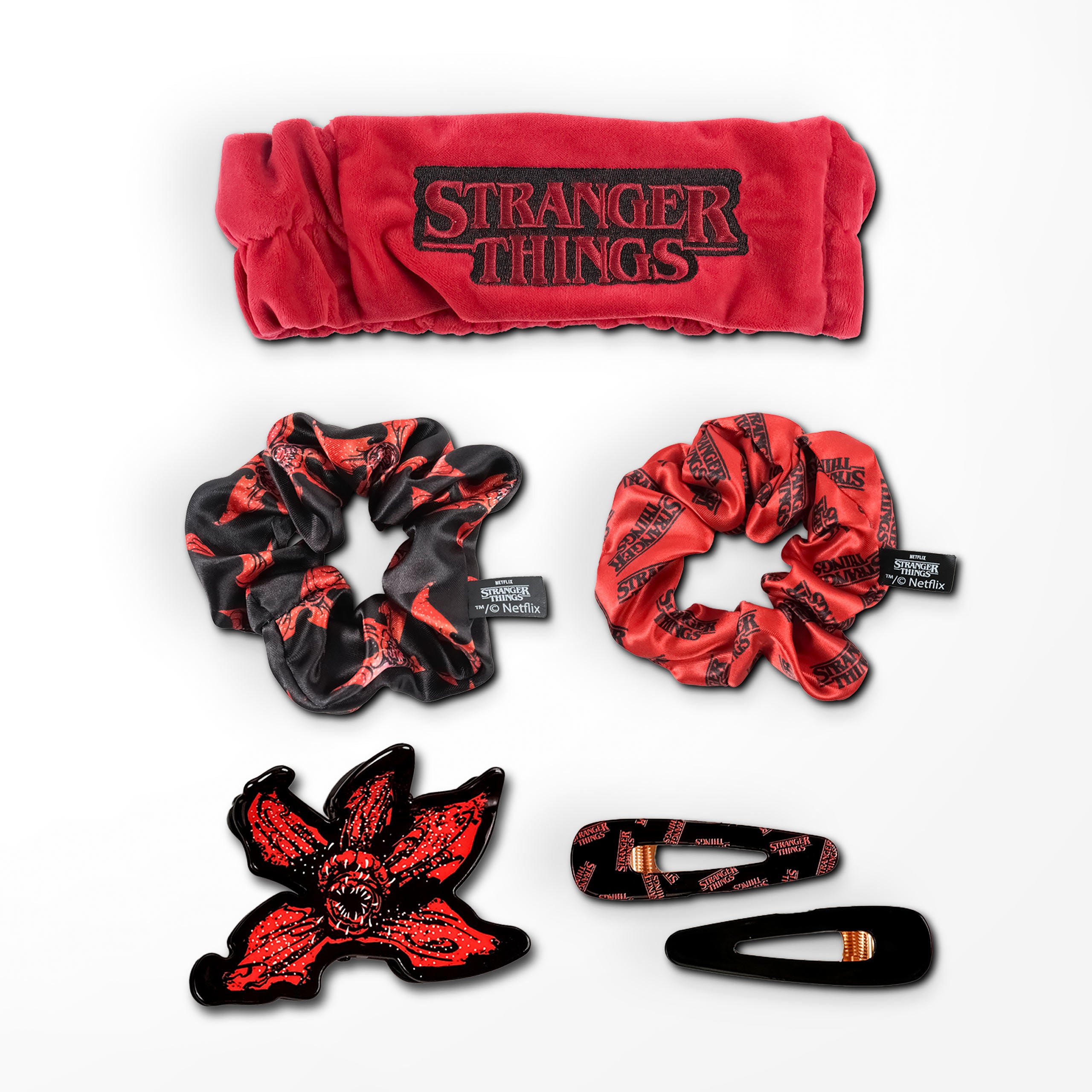 Image produit Stranger Things - Coffret cadeau accessoires cheveux Démogorgon