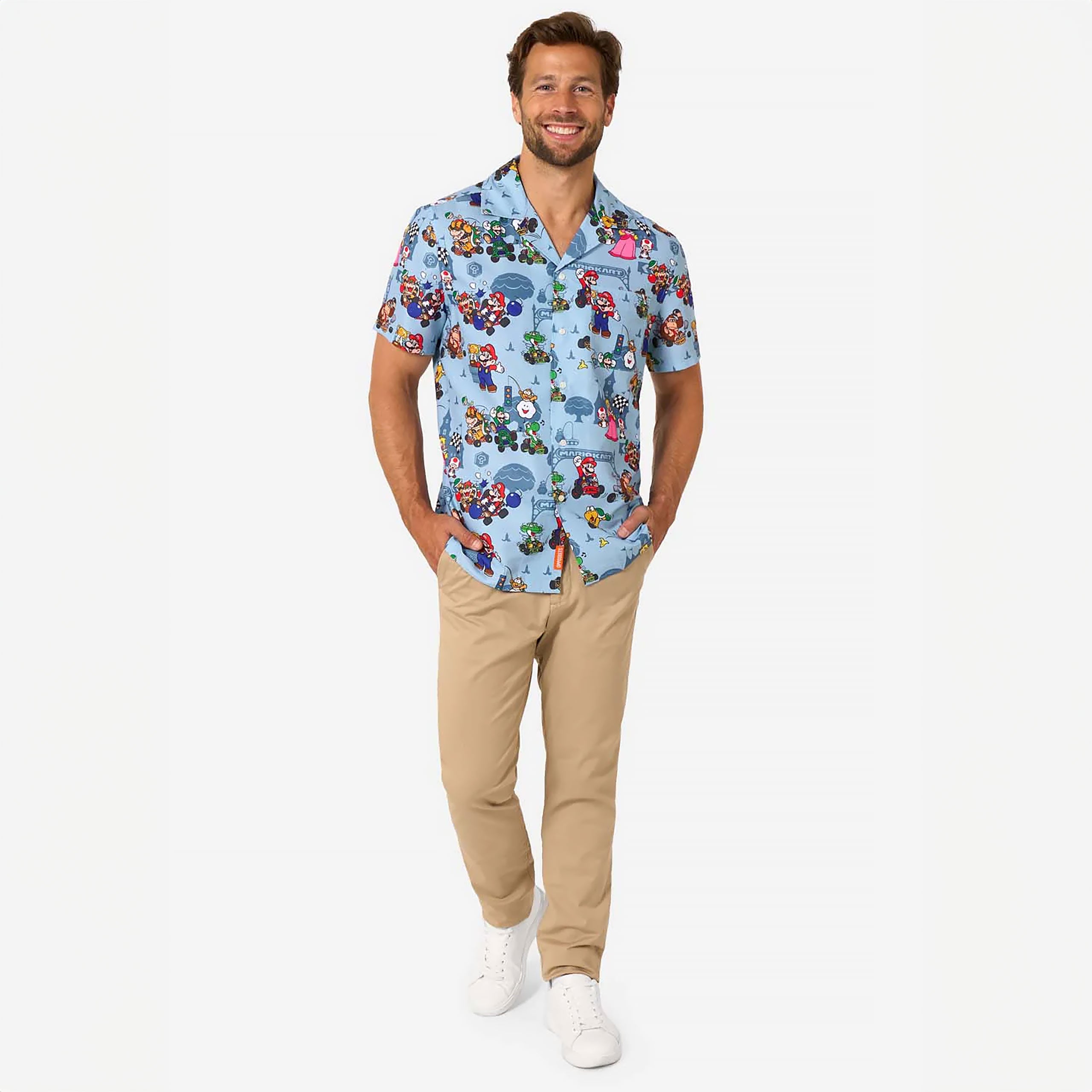 Image produit Super Mario - Chemise Mario Kart à manches courtes
