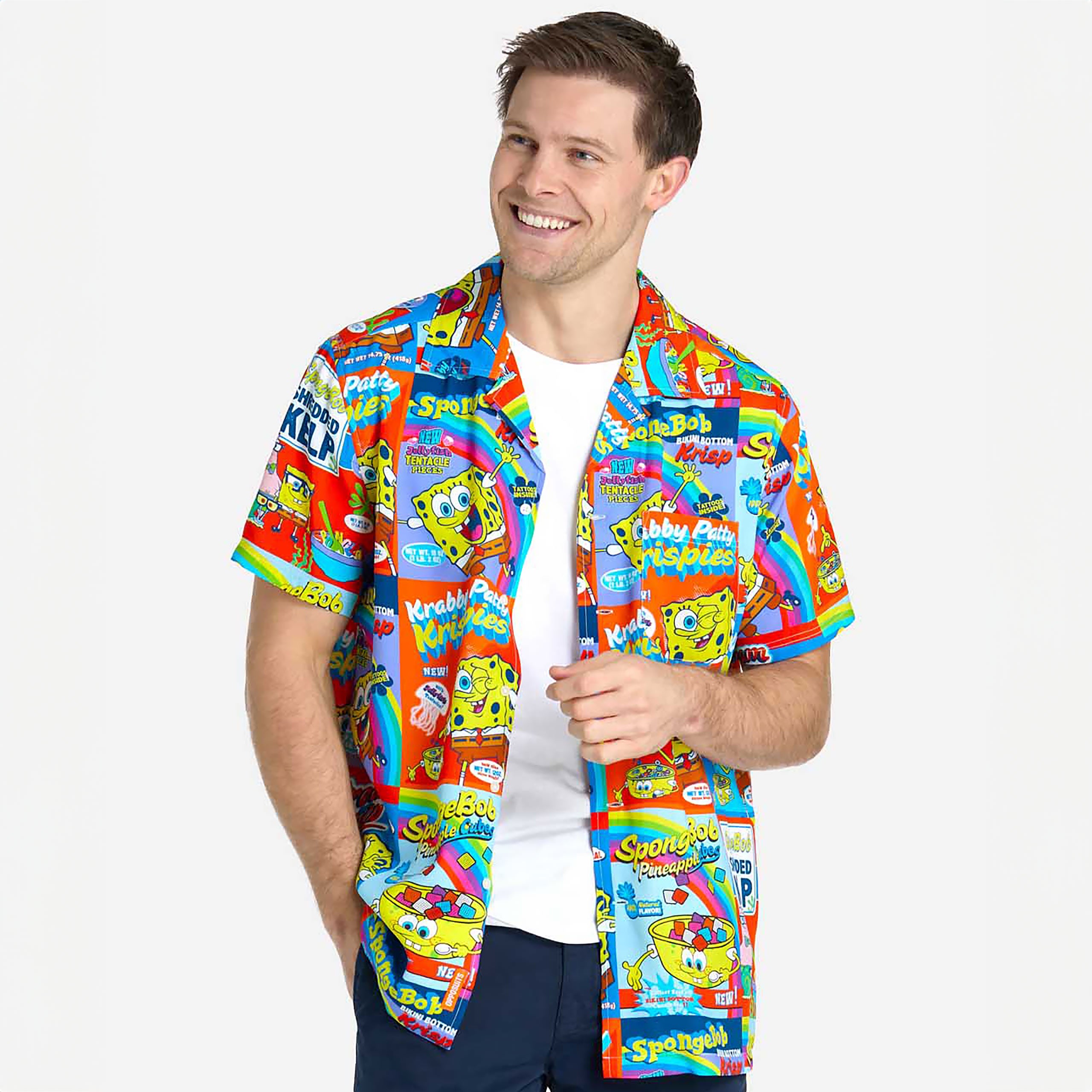 Image produit Bob l’éponge - Breakfast chemise manches courtes