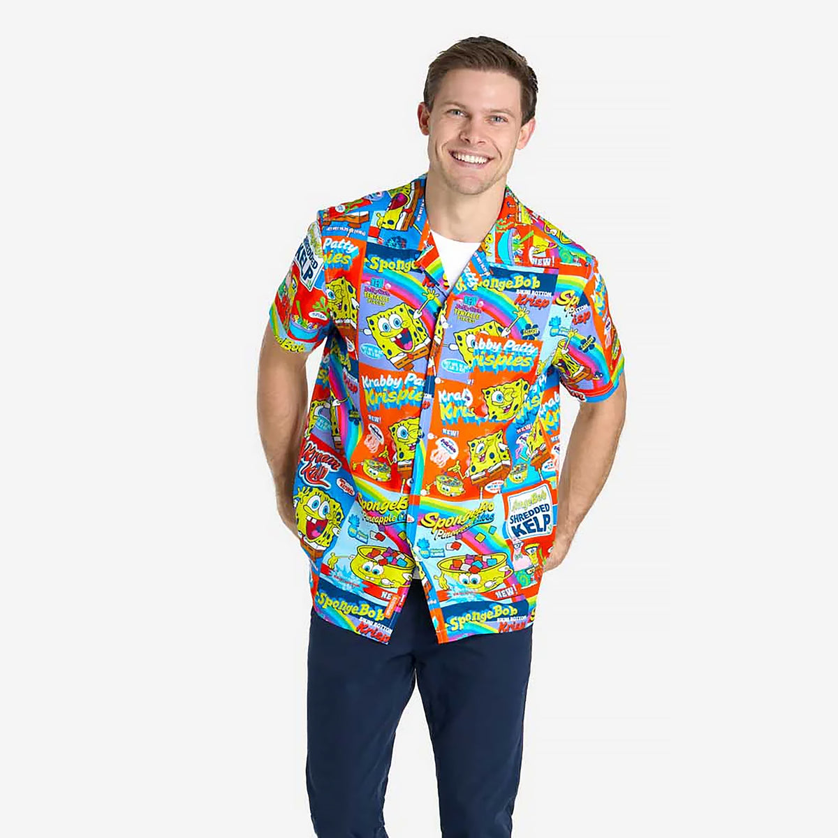 Image produit Bob l’éponge - Breakfast chemise manches courtes