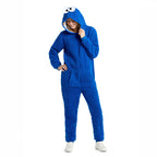Image produit Sesame Street - Combinaison en peluche Cookie Monster pour adultes