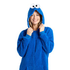 Image produit Sesame Street - Combinaison en peluche Cookie Monster pour adultes