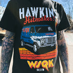 Image produit Stranger Things - T-shirt WSQK Hawkins Hitmaker