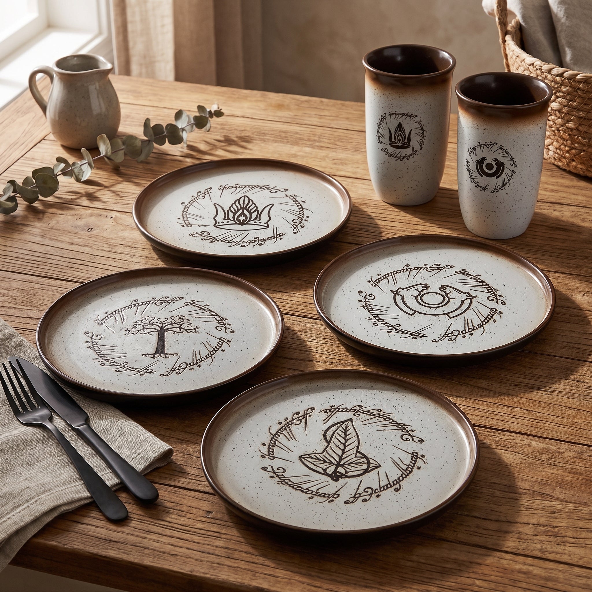 Image produit Le Seigneur des Anneaux - Set de 2 mugs Gondor et Rohan