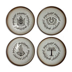 Image produit Le Seigneur des Anneaux - Set d’assiettes Symbols deluxe