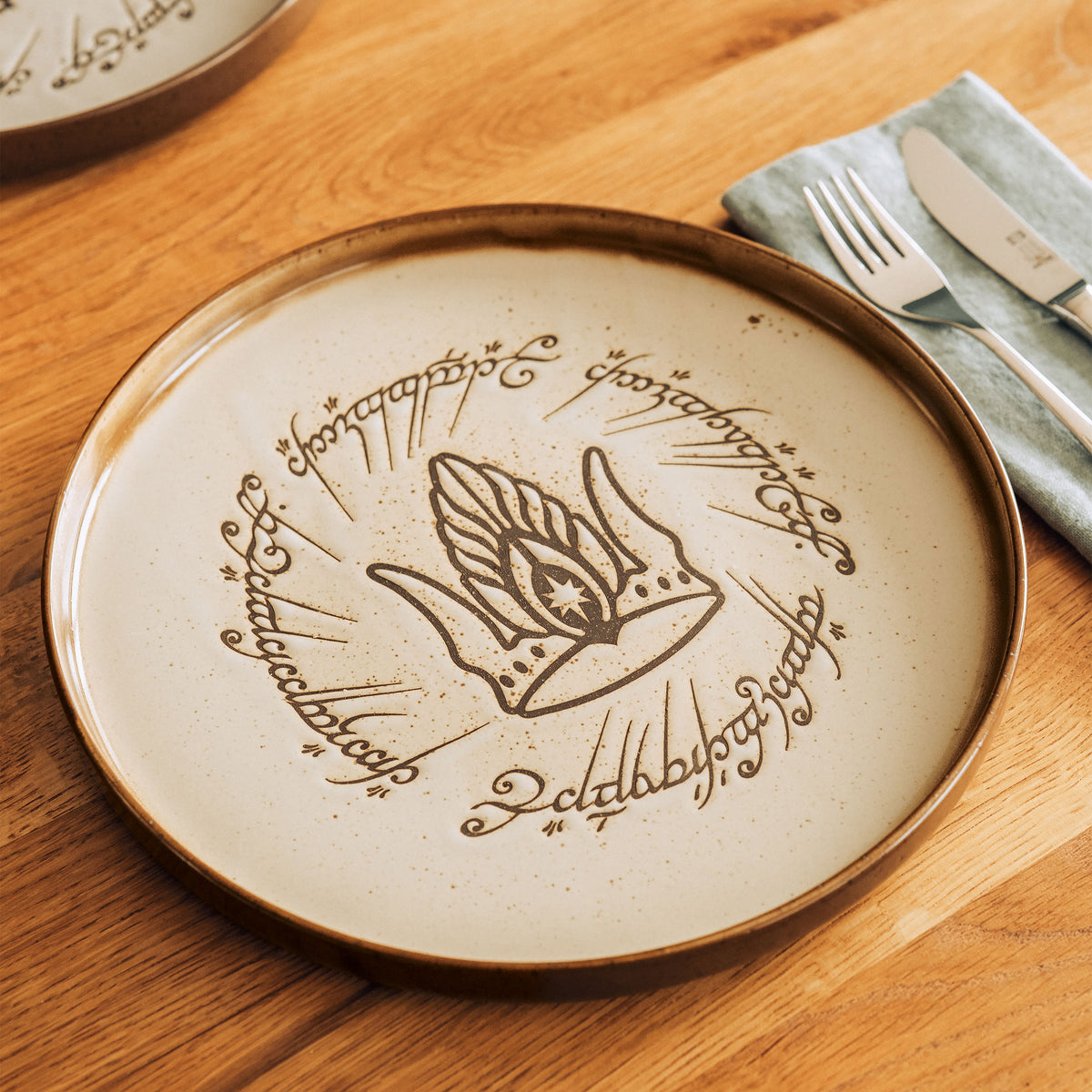Image produit Le Seigneur des Anneaux - Set d’assiettes Symbols deluxe