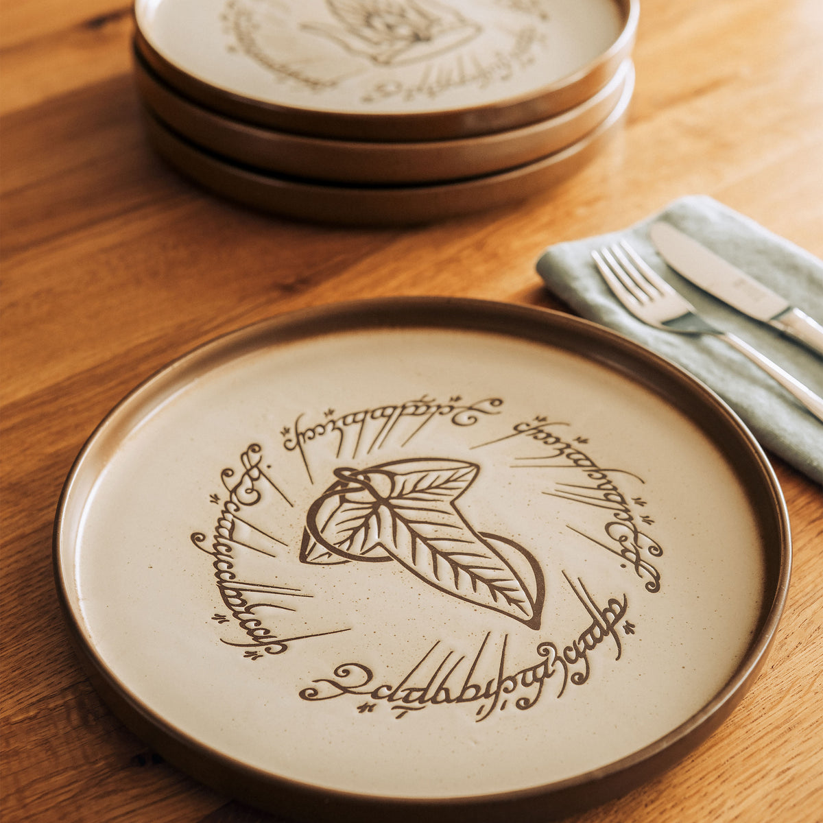 Image produit Le Seigneur des Anneaux - Set d’assiettes Symbols deluxe