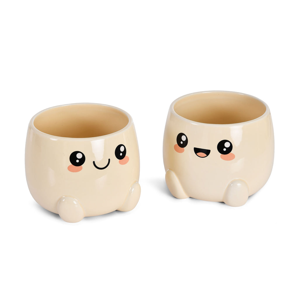 Image produit Chibi Chow Pots de fleurs Lot de 2
