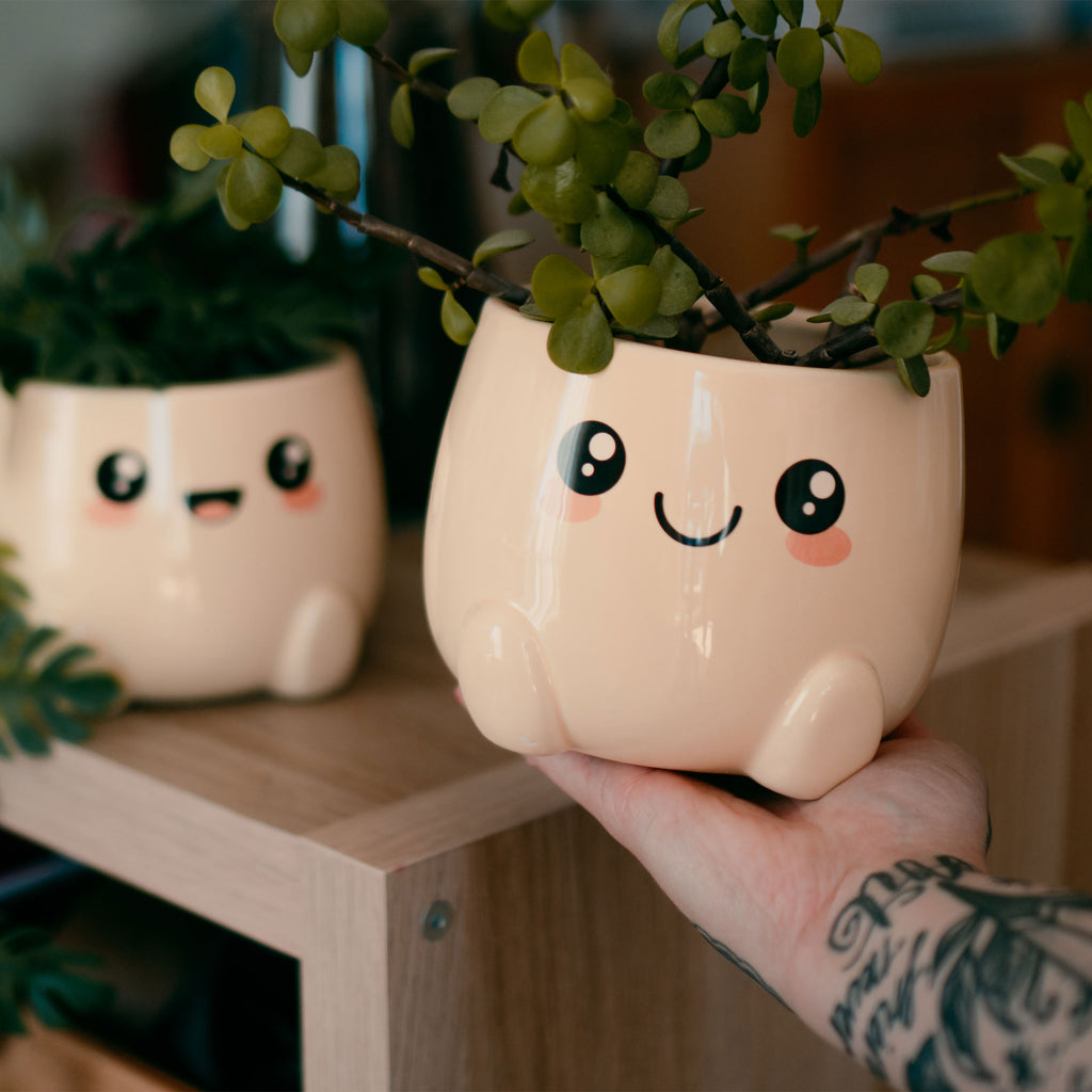 Image produit Chibi Chow Pots de fleurs Lot de 2