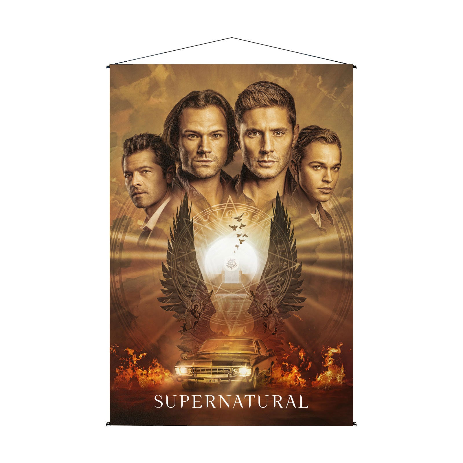 Image produit Supernatural - Tenture Murale Casting