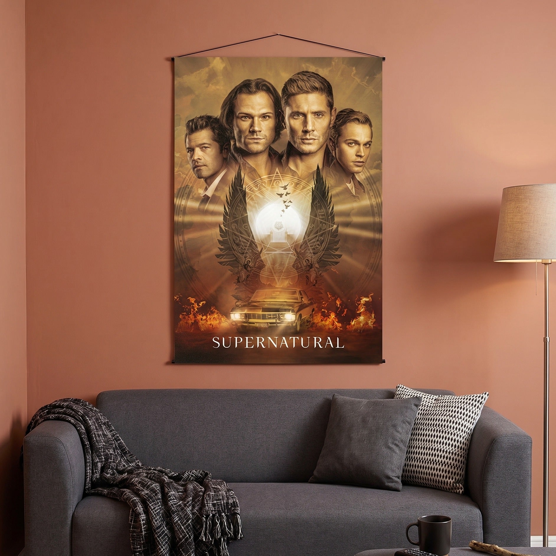 Image produit Supernatural - Tenture Murale Casting