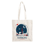 Image produit Elbenwald à Hambourg Sac en toile Skyline