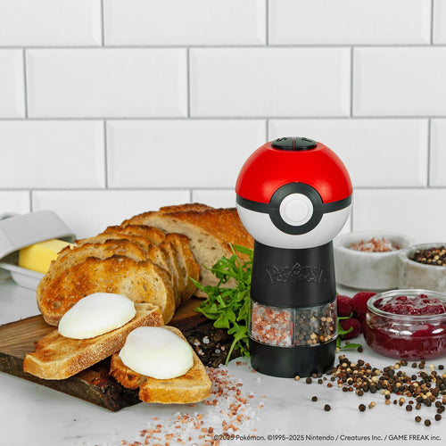 Image produit Pokémon - Moulin à sel et poivre électrique Poké Ball
