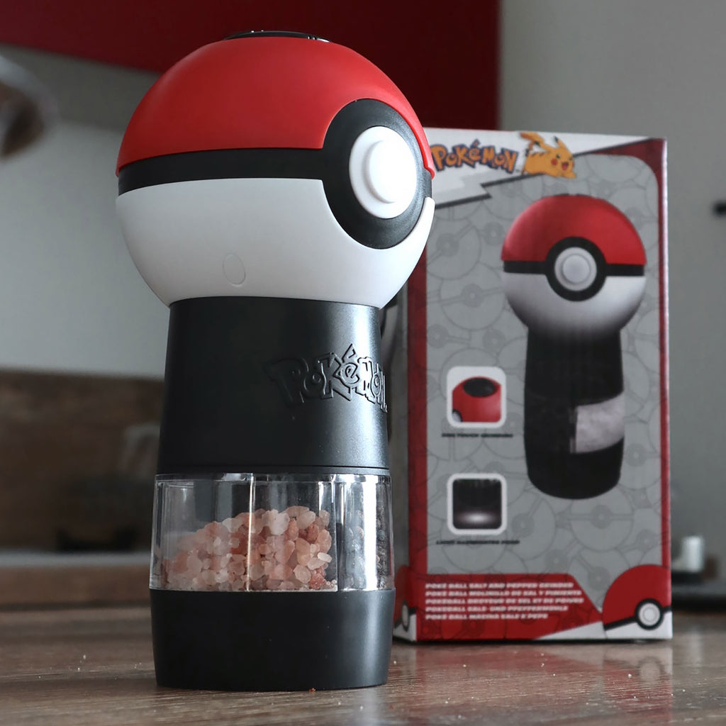 Image produit Pokémon - Moulin à sel et poivre électrique Poké Ball
