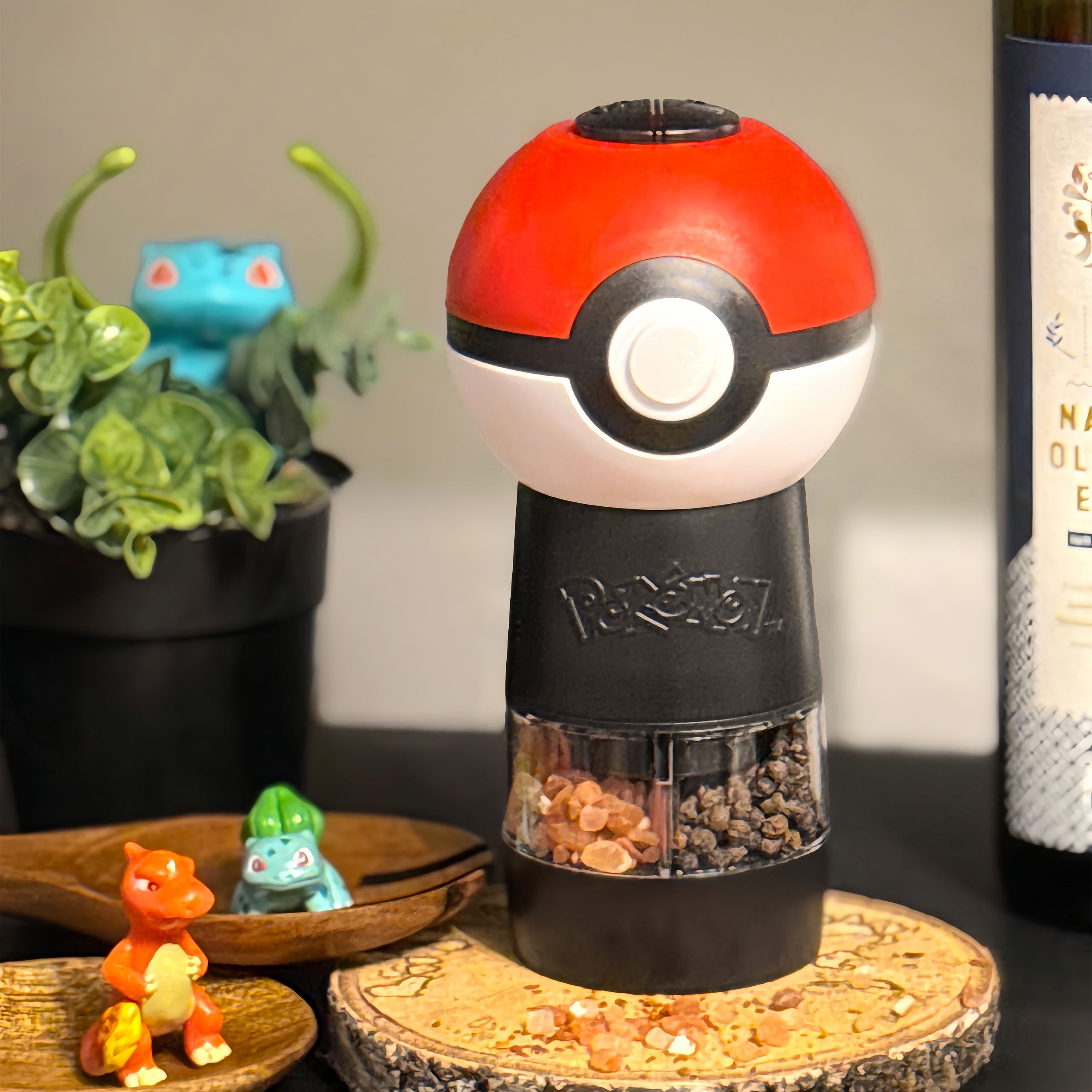 Image produit Pokémon - Moulin à sel et poivre électrique Poké Ball