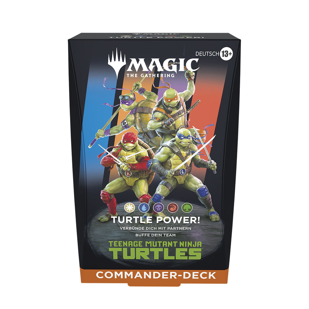 Image produit Teenage Mutant Ninja Turtles - Turtle Power Commander Deck version anglaise - Magic: The Gathering