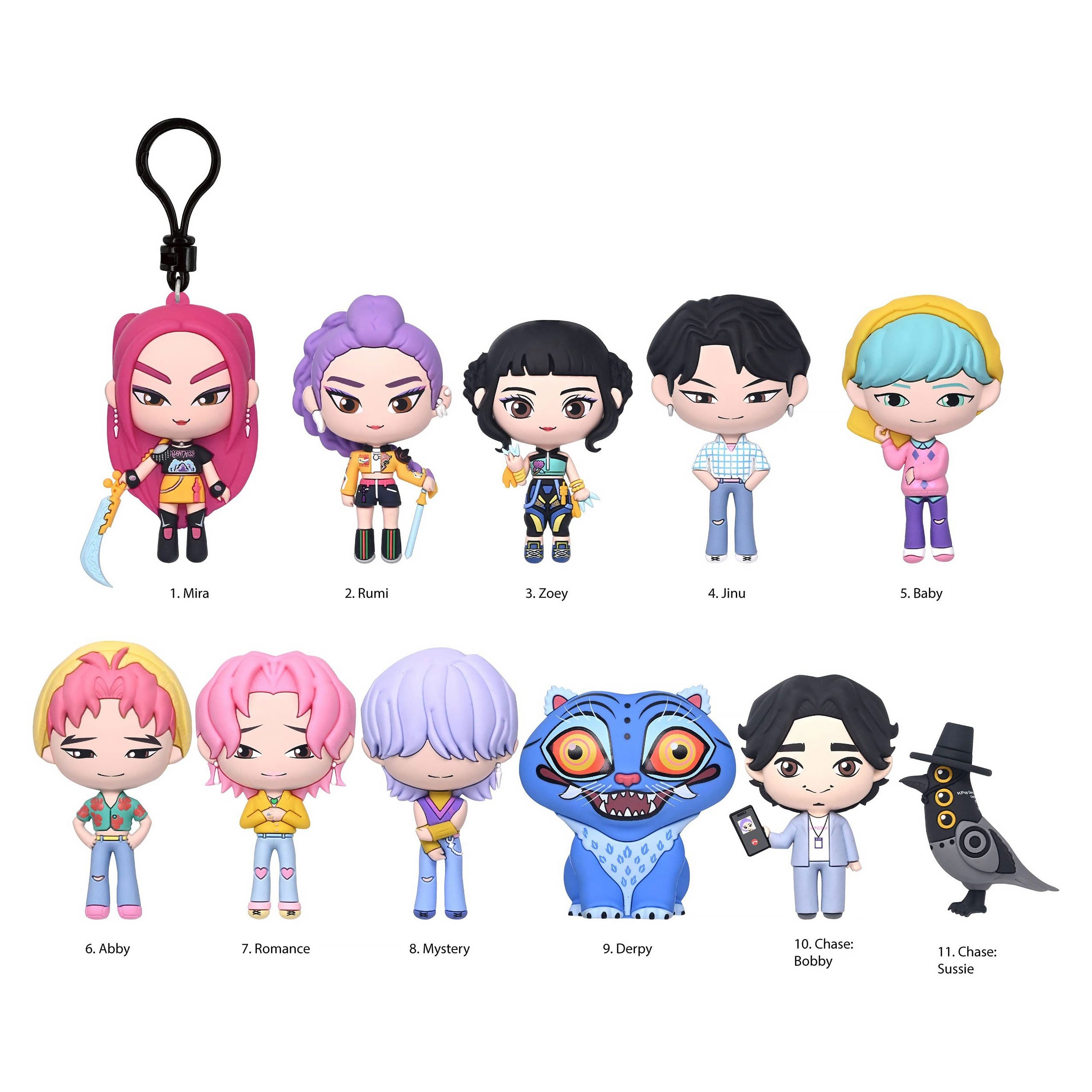 Image produit KPop Demon Hunters - Porte-clés mystère Series 1